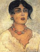 Diego Rivera Portrait of a girl oil painting picture wholesale